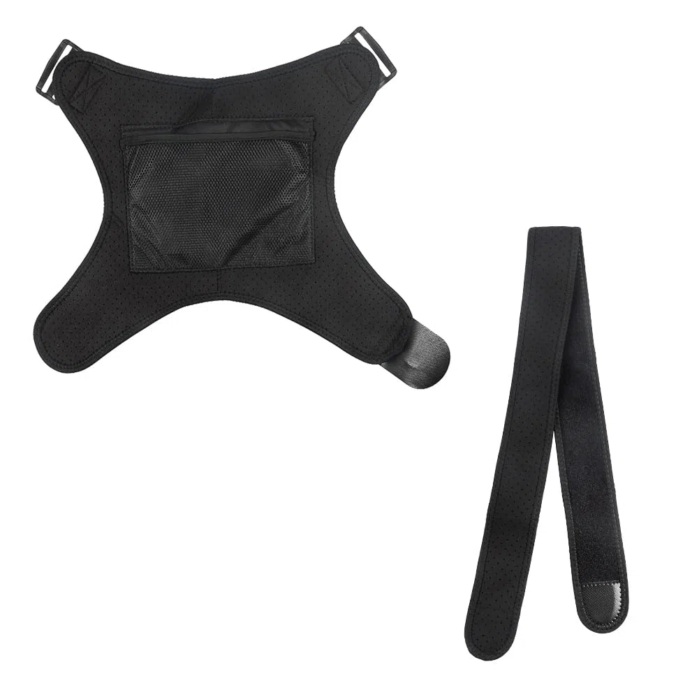 Homme Femme Épaulière Chauffante Épaule Coussin Chauffant Support d'épaule Thermique Soutien d'Épaule Électrique Bandage de Soutien Épaule à Bandage pour Épaule Tendinite Physiothérapie