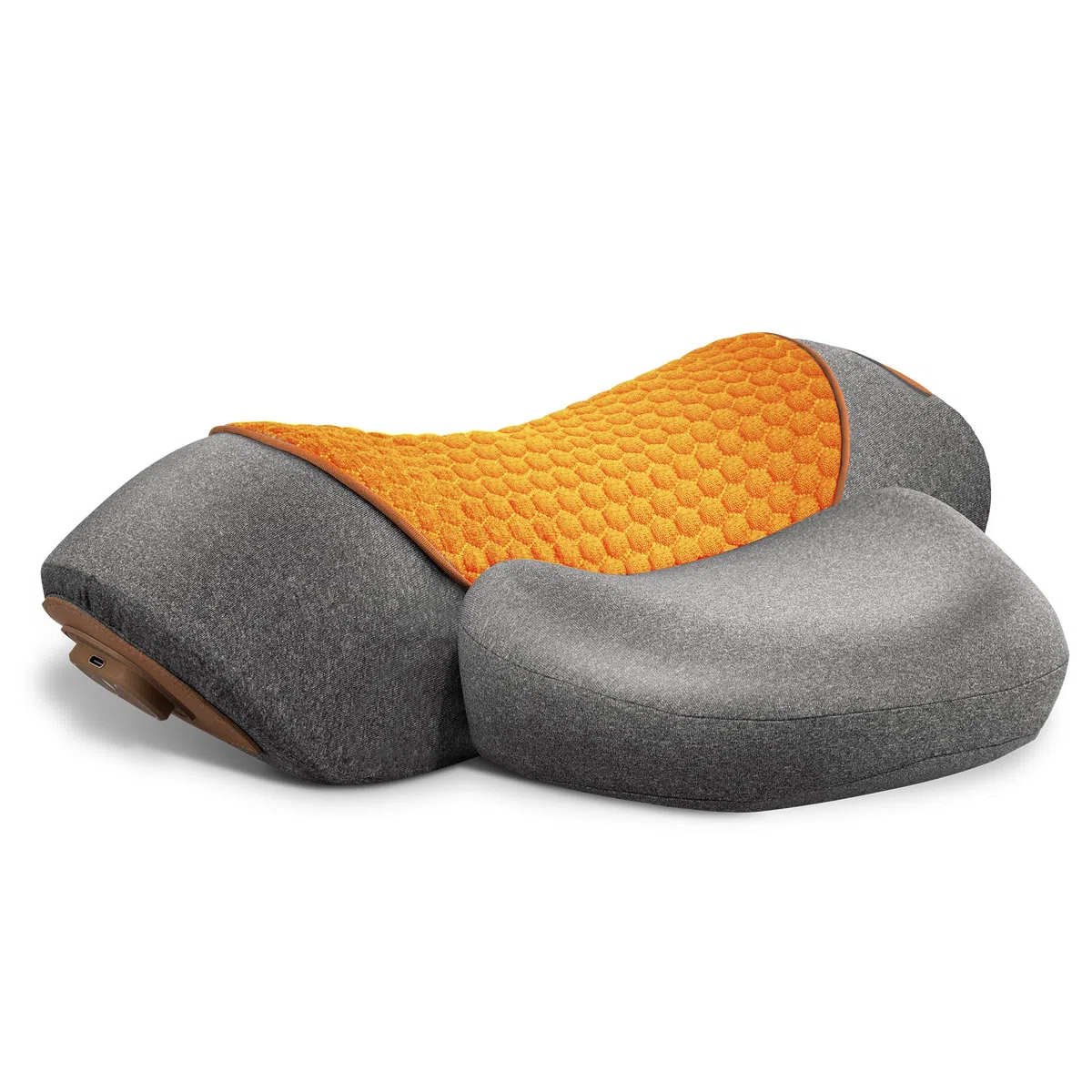 Rechargeable Neck Massager Pillow 3-in-1 with Heating, Traction Function, Hump Corrector for Shoulder Pain