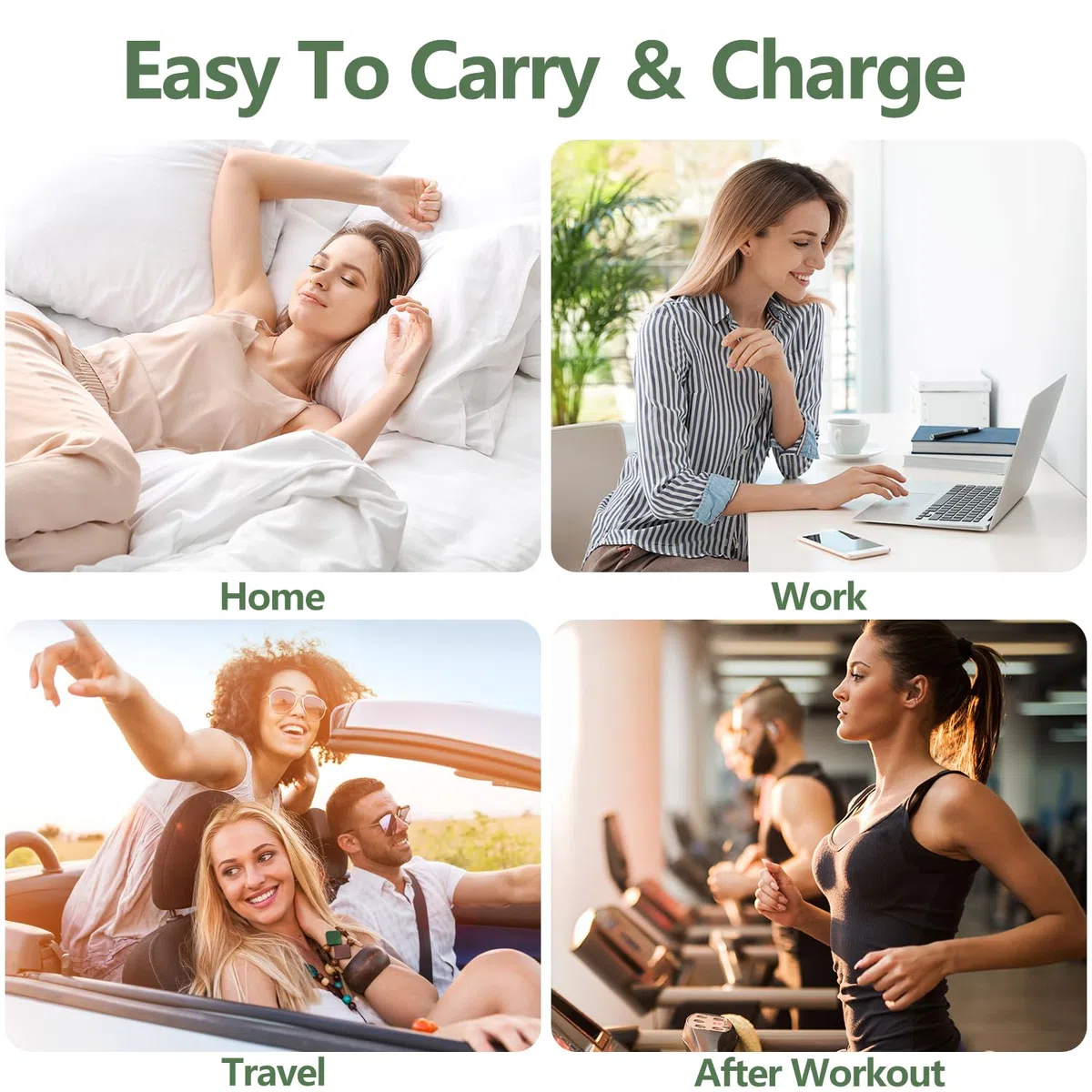 Masseur électrique pour les mains avec chaleur et compression, sans fil, 3 températures, 5 modes