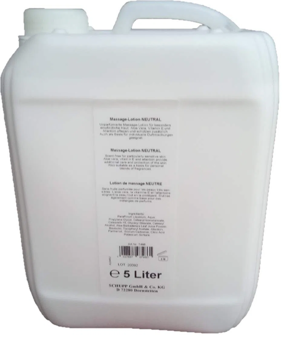 Schupp Lotion de massage neutre 5 l