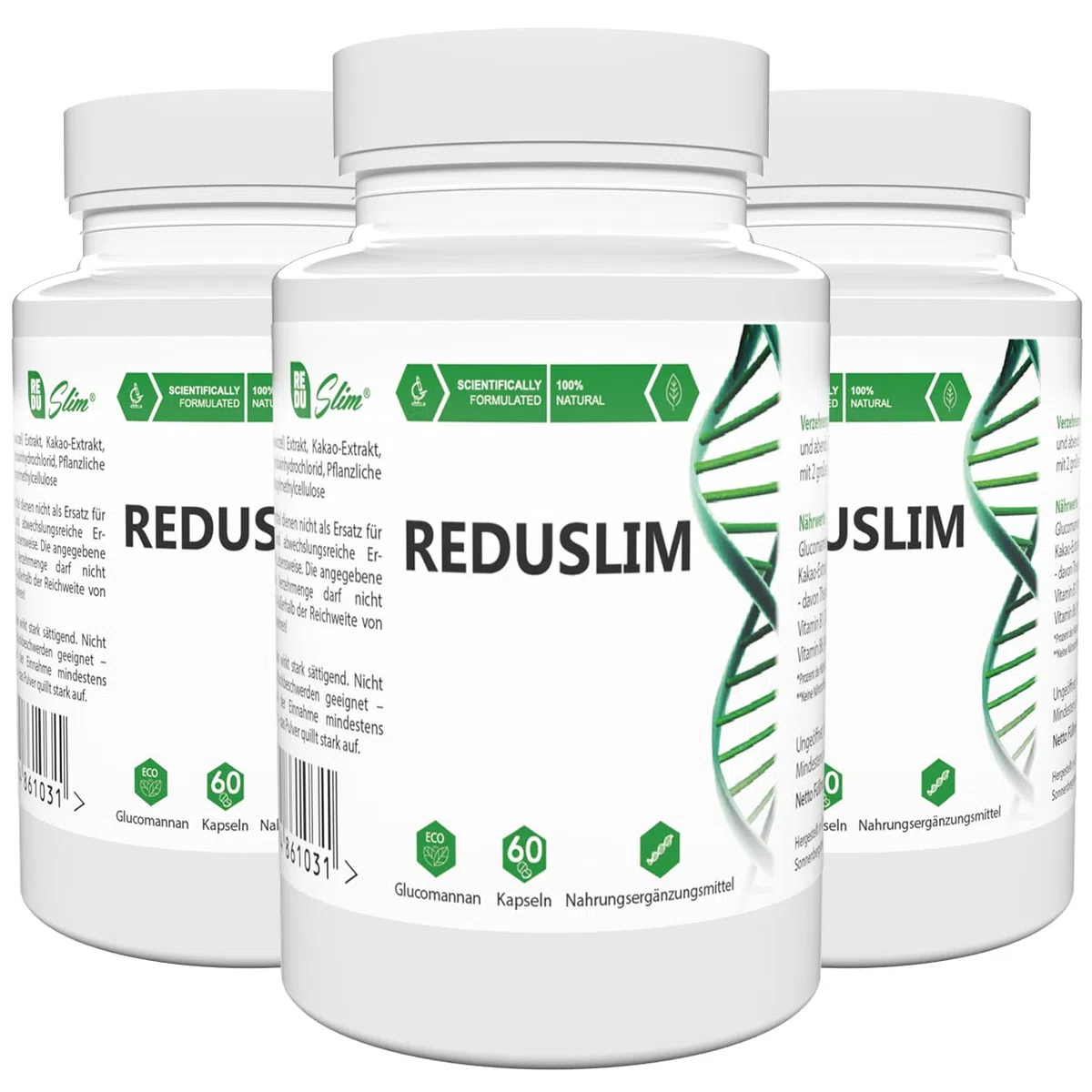 Reduslim 180 capsules (3x 60 capsules) - paquet de 3