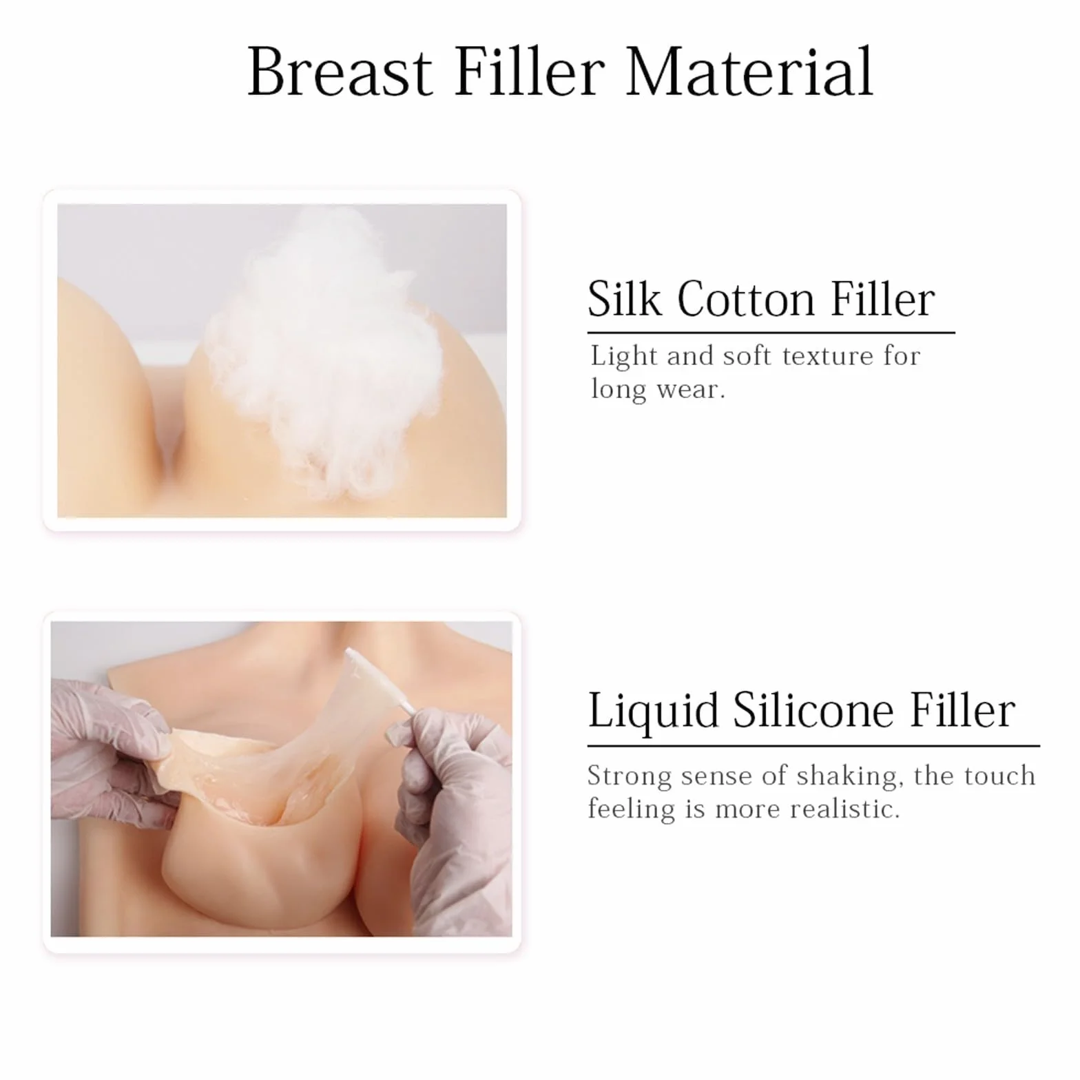 Prothèse Mammaire, Sein de Silicone Prothèse Faux Seins Formes en Silicone Artificielle Poitrine Forme B-I Cup, Plaques de Poitrine en Silicone pour Mastectomie Transgenre Drag Queen Cosplay