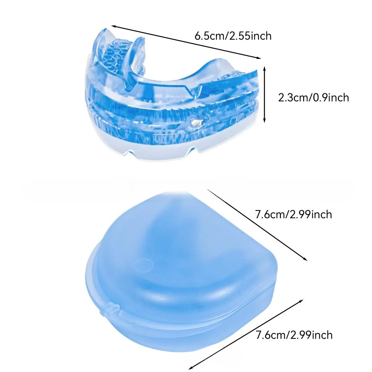 BuccoCare Orthèse D'avancée Mandibulaire Anti-Ronflement Précis Confort Doux Protections Dentaires (Rose)