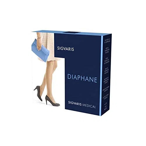 Sigvaris Dune Chaussettes de contention Classe 2 Taille S Hauteur Normal
