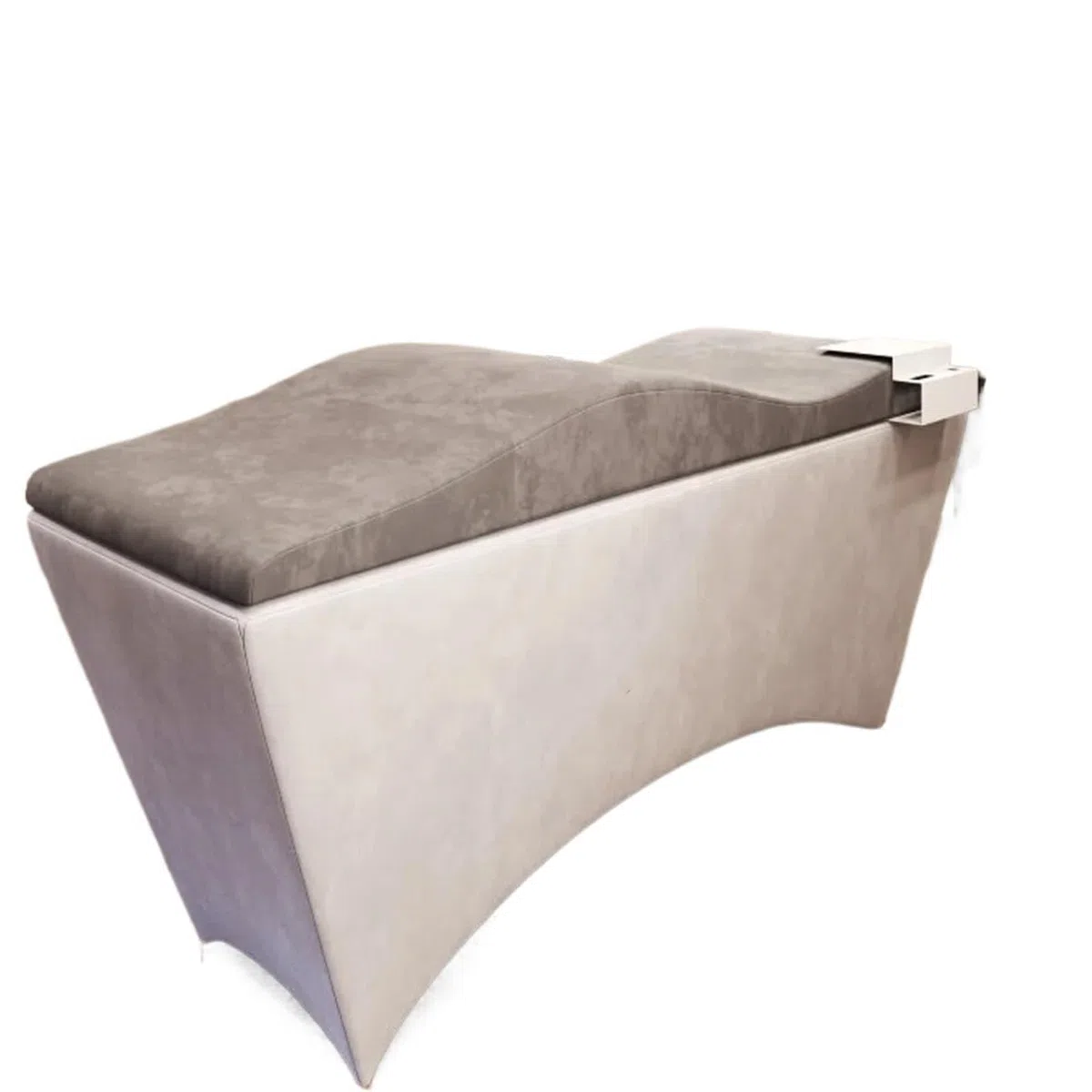 Surmatelas pour Lit à Cils Matelas en Mousse incurvé avec Housses en Velours Surmatelas en Mousse for Salon Extension de Table de Massage