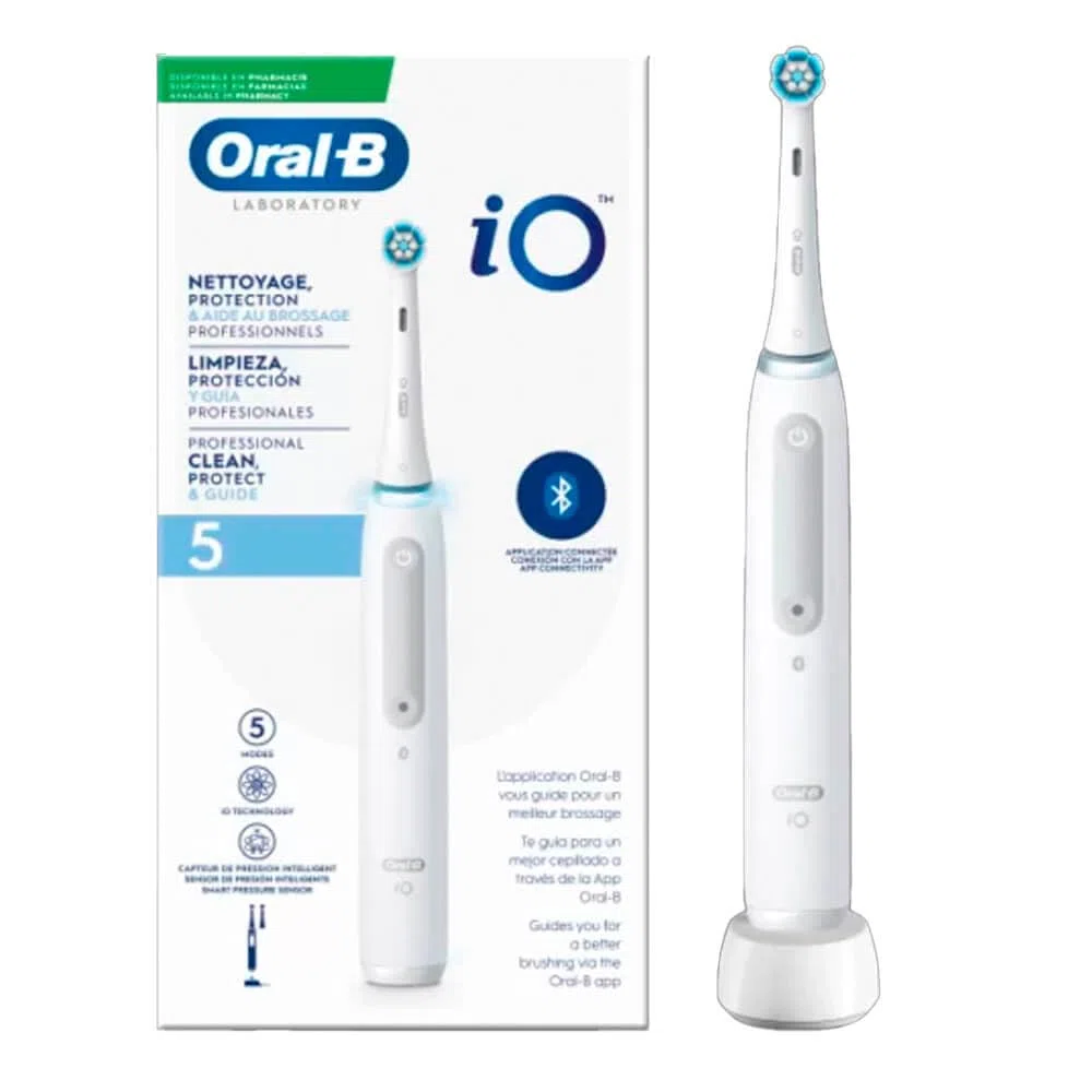Oral-B Laboratory Nettoyage, protection et guide professionnel 5 iO Brosse électrique