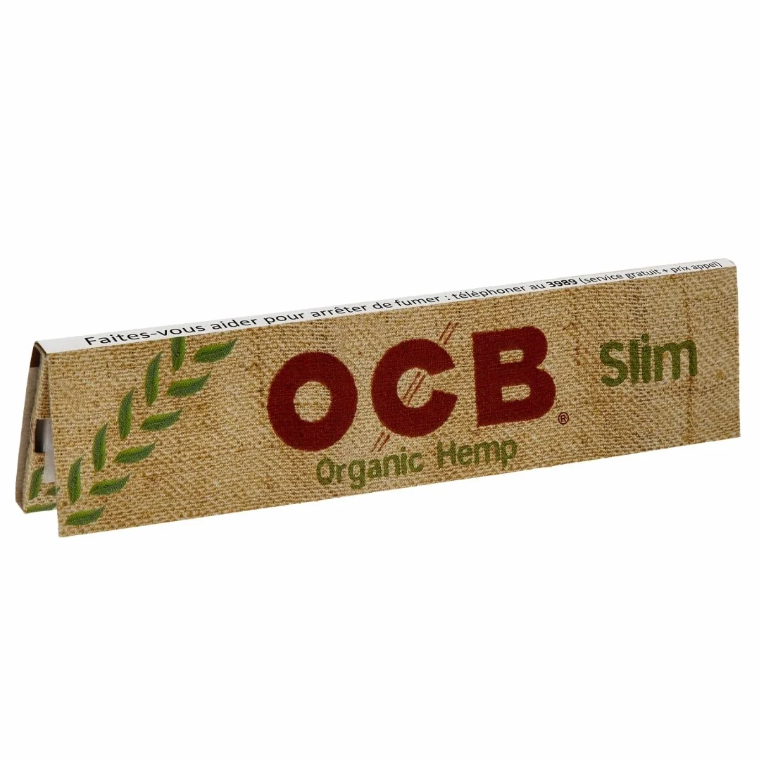OCB Activ Tips Slim Filtres à Charbon Actif 7 mm Lot de 50