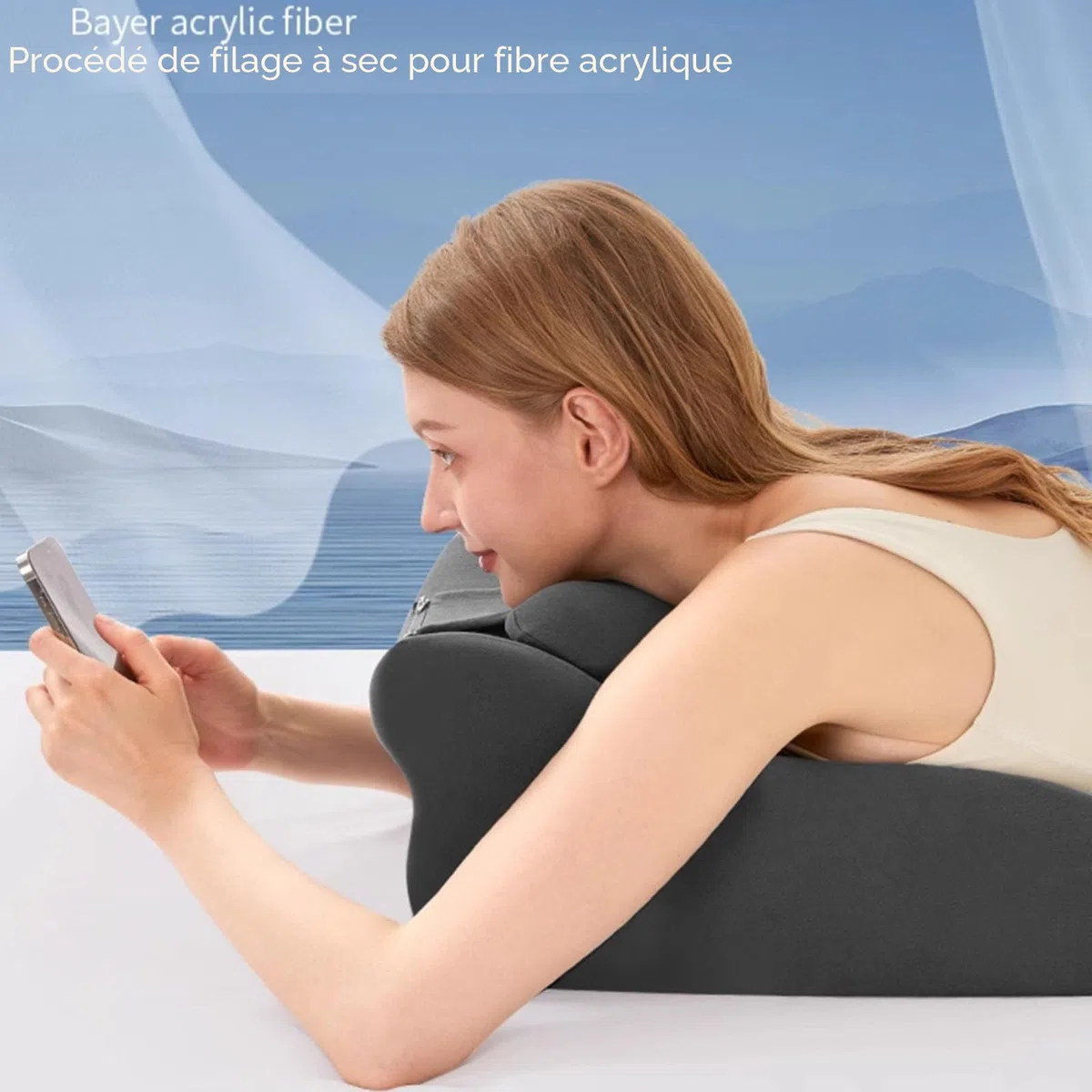 Coussin sexuel pour couples avec soutien ergonomique en mousse à mémoire de forme