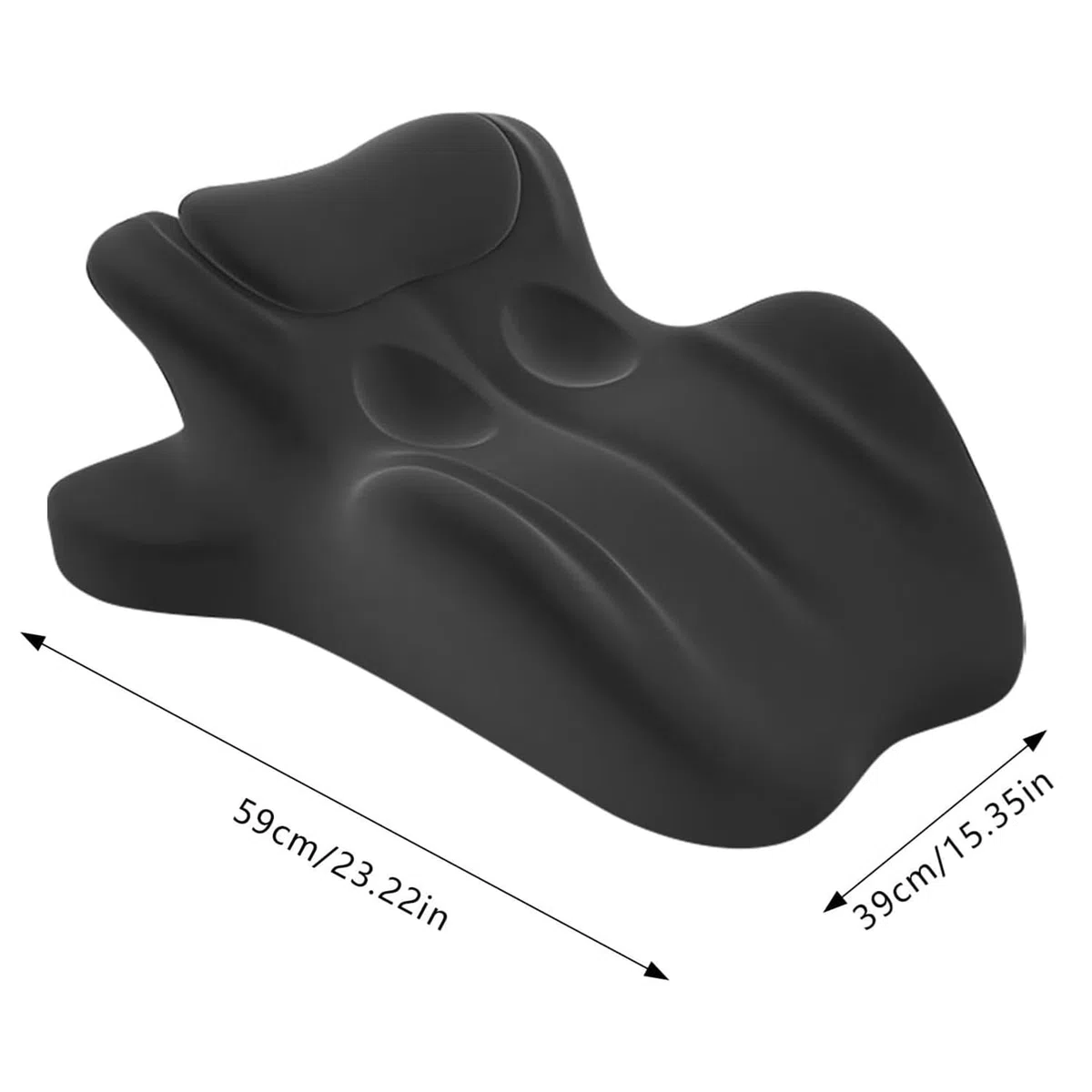 Coussin lombaire ergonomique en mousse à mémoire de forme pour la colonne vertébrale, soutien multifonction pour couples