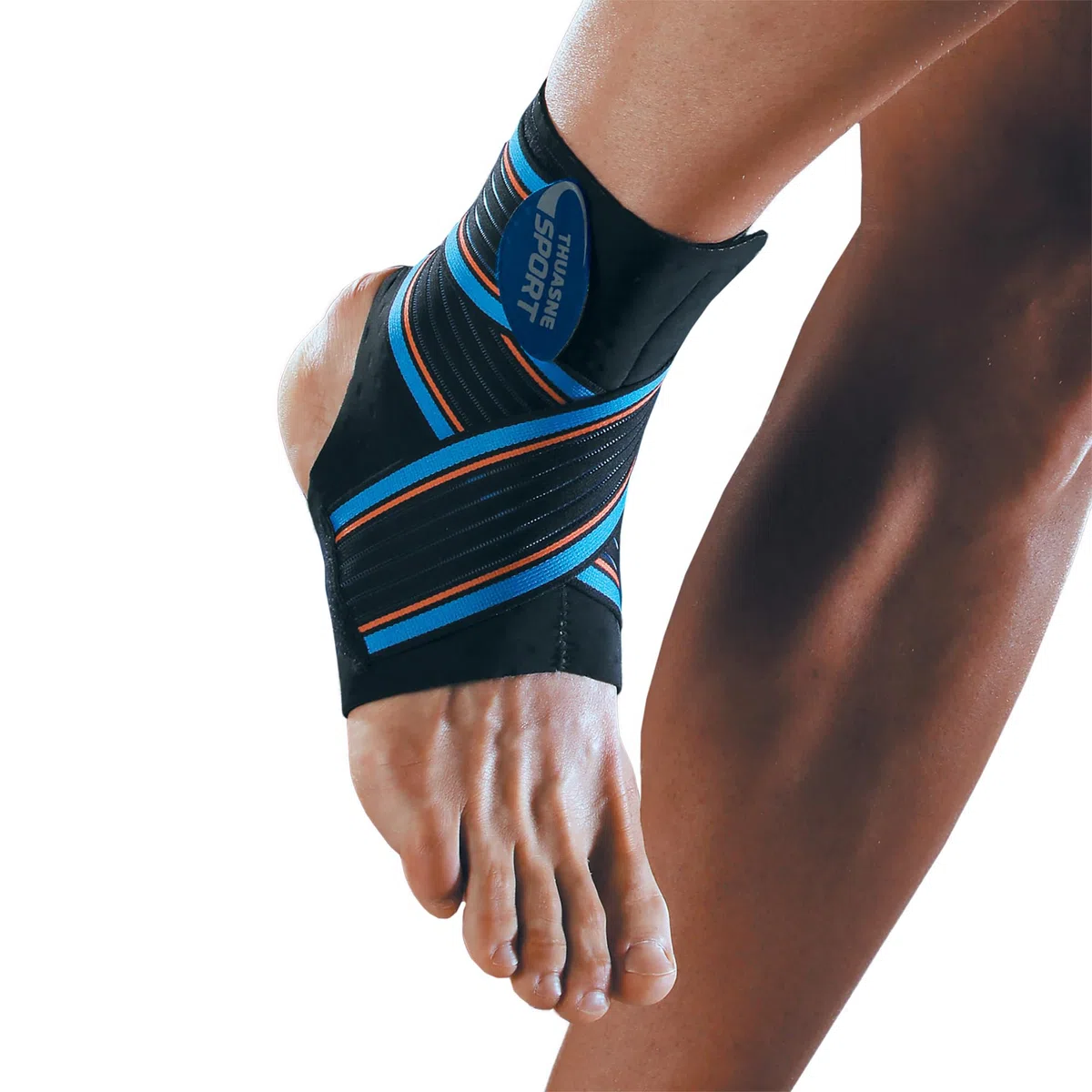 Thuasne Sport Chevillère Strapping Ligamentaire Maintien Homogène Entorse Légère Cheville Instable Indice 3/3 Taille M