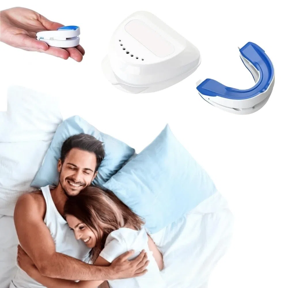 Silence dès la 1ère Nuit Dispositif anti-ronflement pour Hommes et Femmes améliore la respiration
