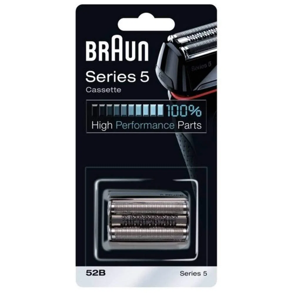 Braun 52B Noire Tête De Rasoir De Rechange Originale Compatible Series 5