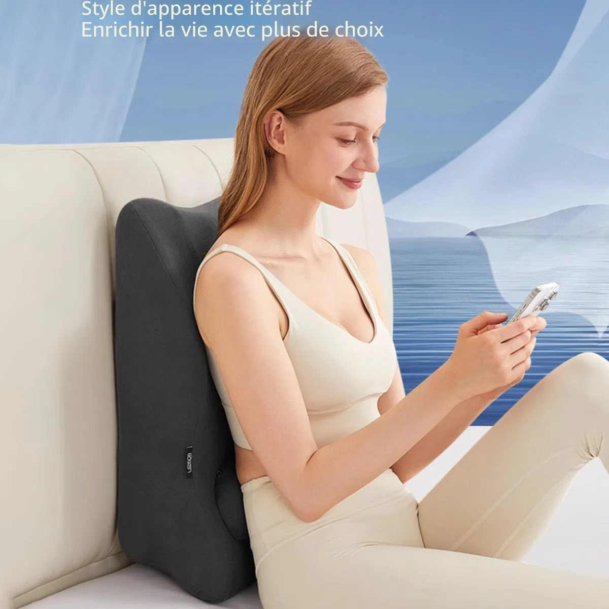 Coussin sexuel pour couples avec soutien ergonomique en mousse à mémoire de forme