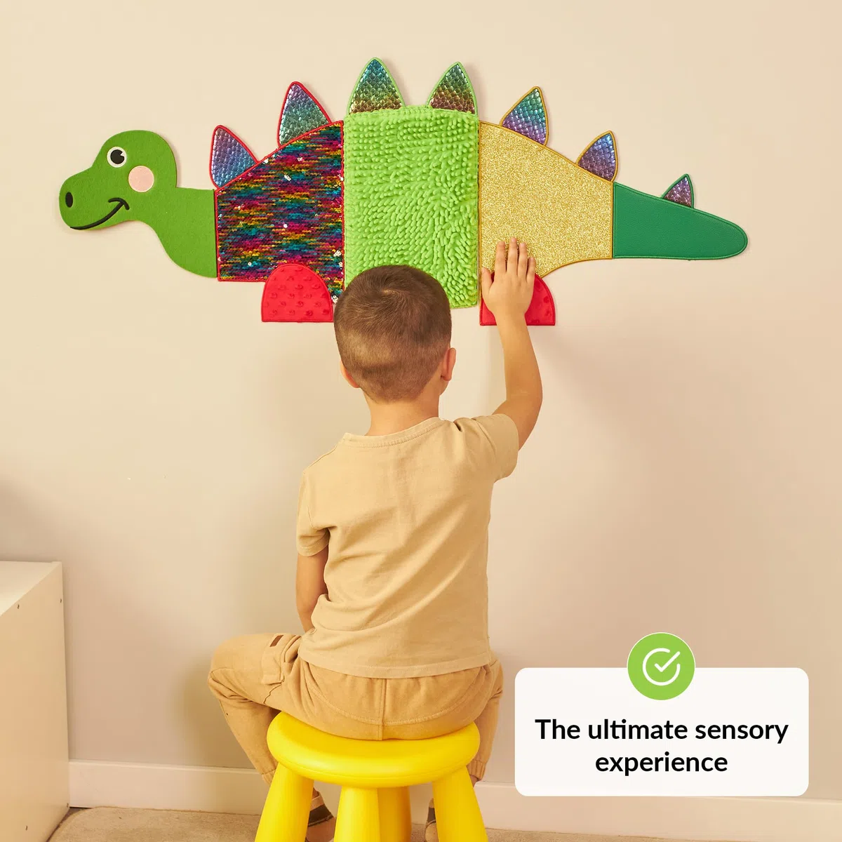 Mur Sensoriel Dino Panneaux Sensoriels Tapis Chambre