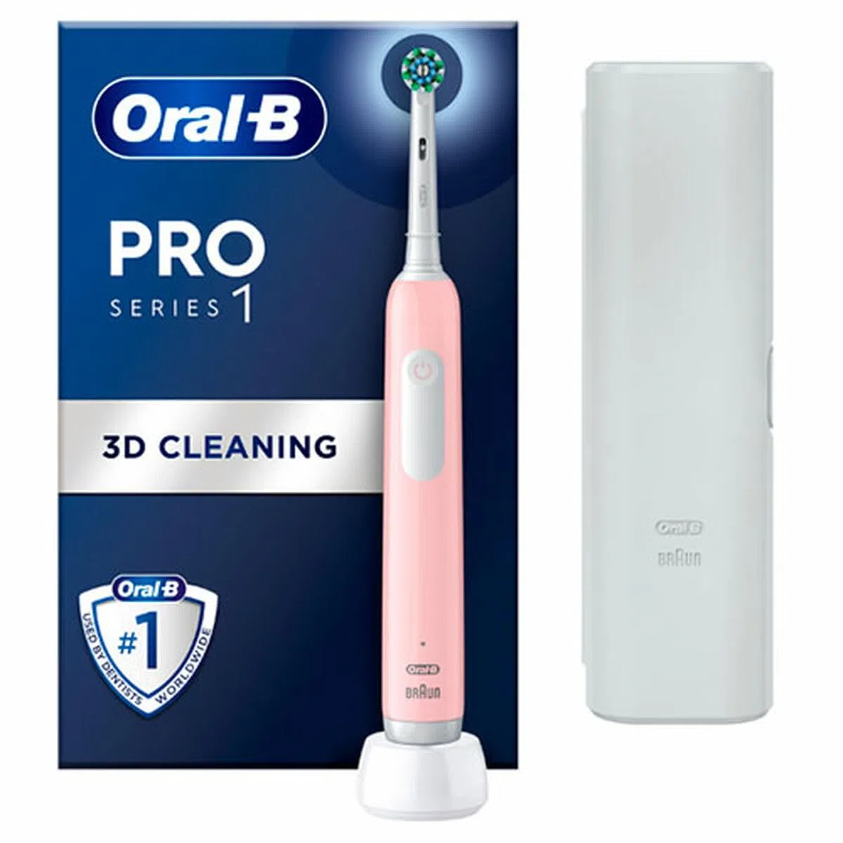 Oral-B Brosse à dents électrique Pro 1 rose