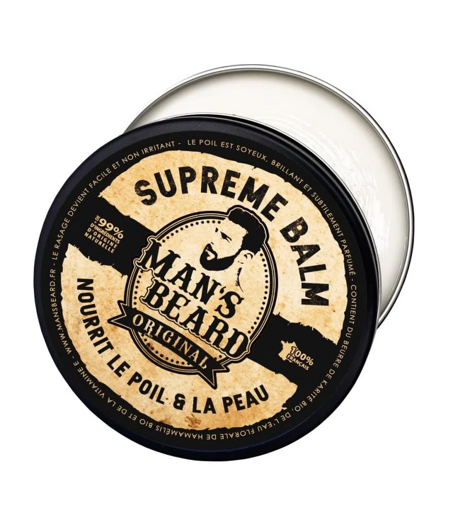 Man's Beard - Baume De Barbe Supreme Balm Fabrication Française 90 ml