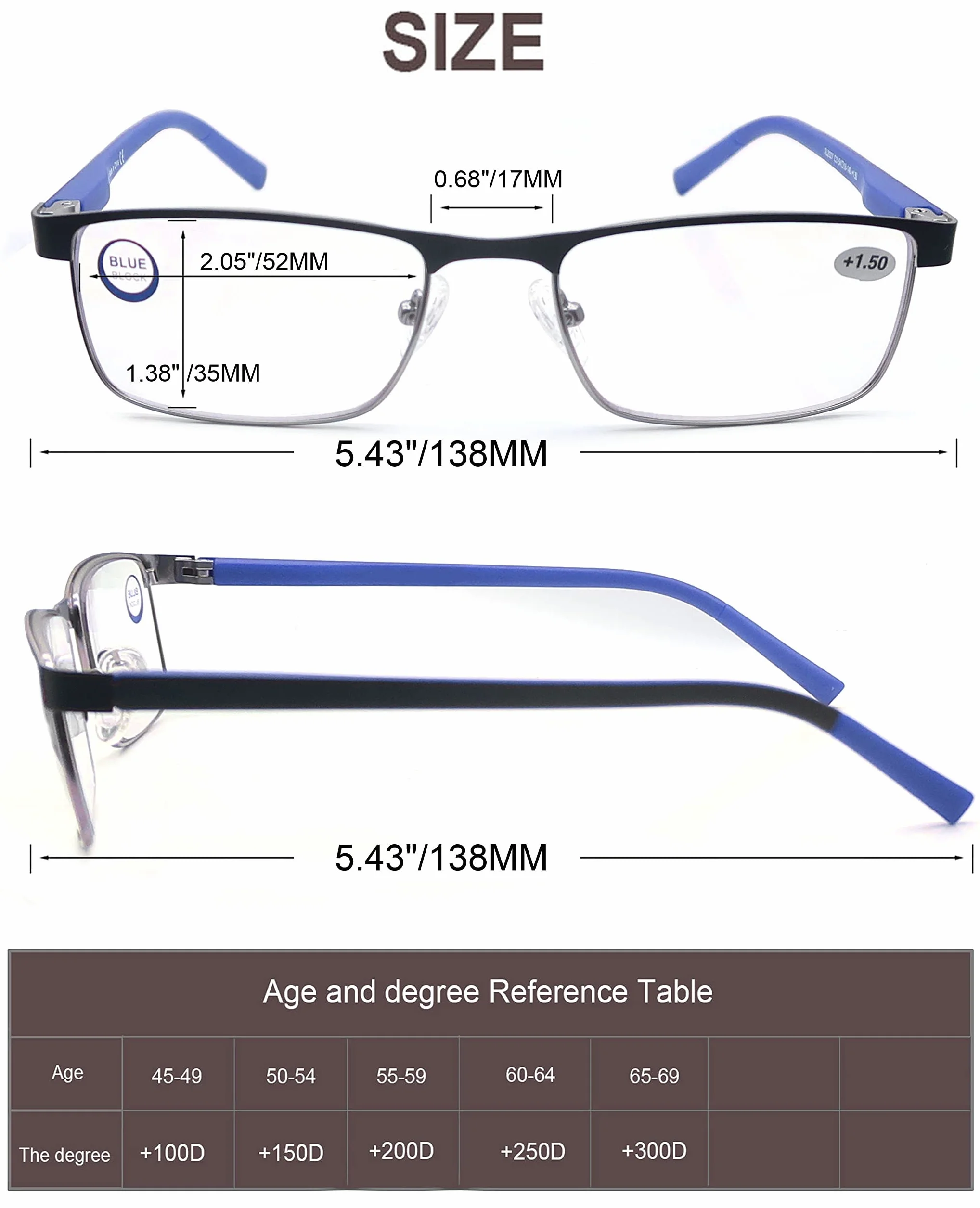 MODFANS Lunettes Loupe