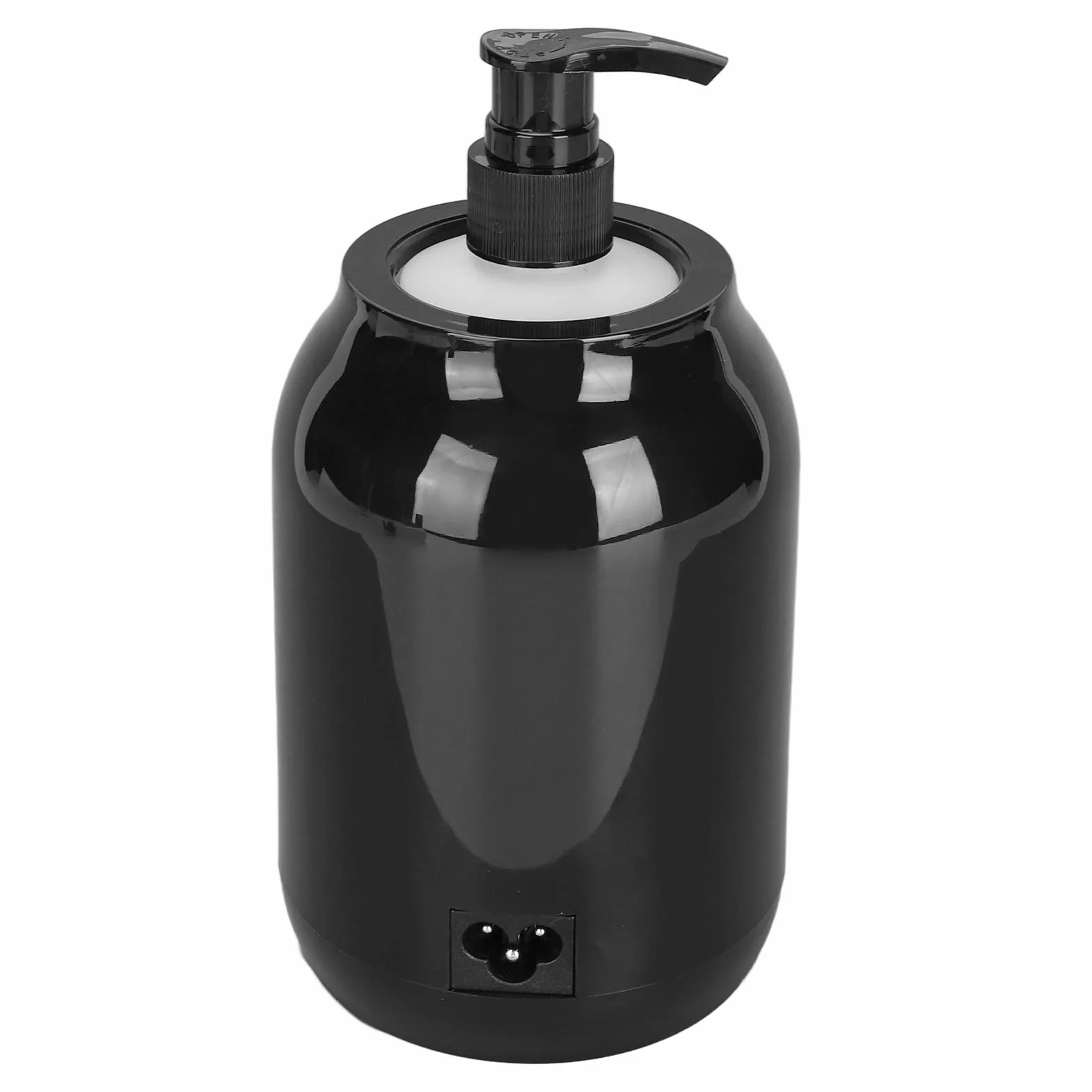 Chauffe-huile de Massage, Chauffe-huile Essentielle, Distributeur de Lotion Chauffante, Affichage LED, Réglage de la Température, Chauffe-bouteille D'huile de (Prise UE)