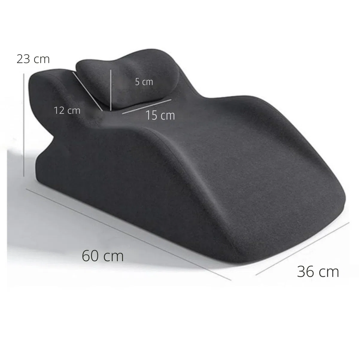 Coussin sexuel pour couples avec soutien ergonomique en mousse à mémoire de forme