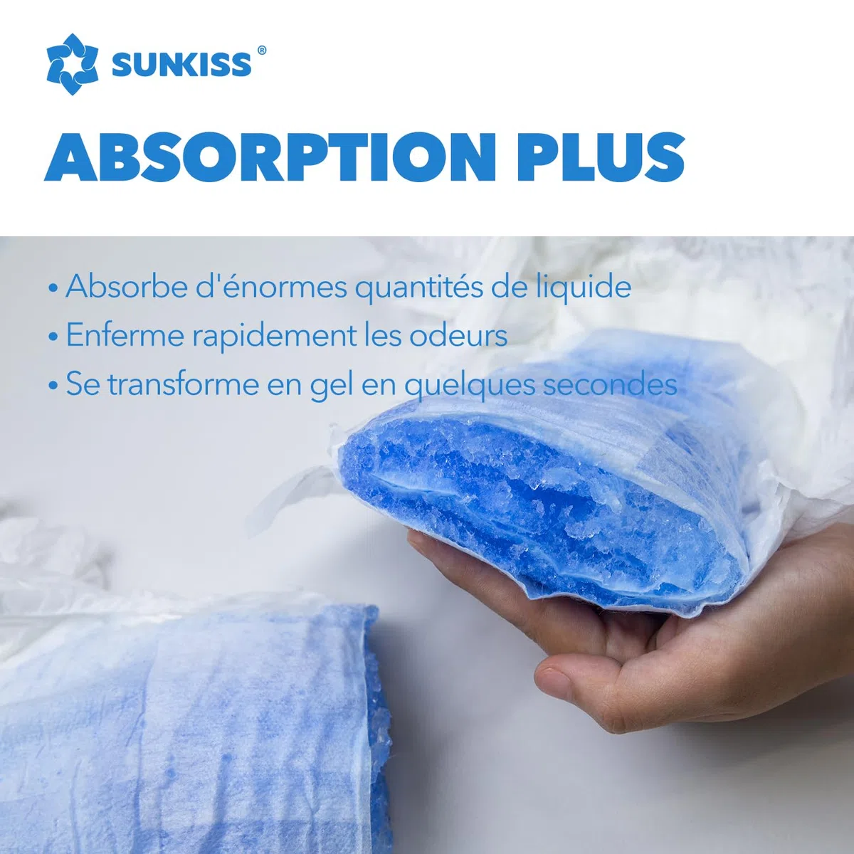 SUNKISS TrustPlus Culottes Adultes pour lncontinence, Culotte Absorbante pour Homme et Femme, Contrôle des Odeurs, Unisexe, Taille XL, 16 Unités
