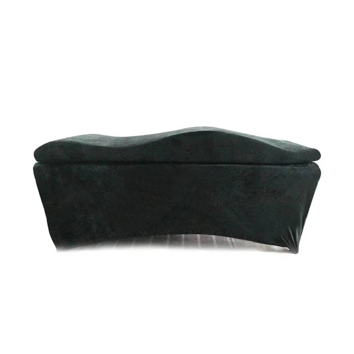 Matelas Table De Massage Surmatelas et couvre-lit for cils, coussin ergonomique incurvé for table de massage, matelas for cils for salon de beauté Coussin Massage(Black Bed and Cover,180x60 cm)