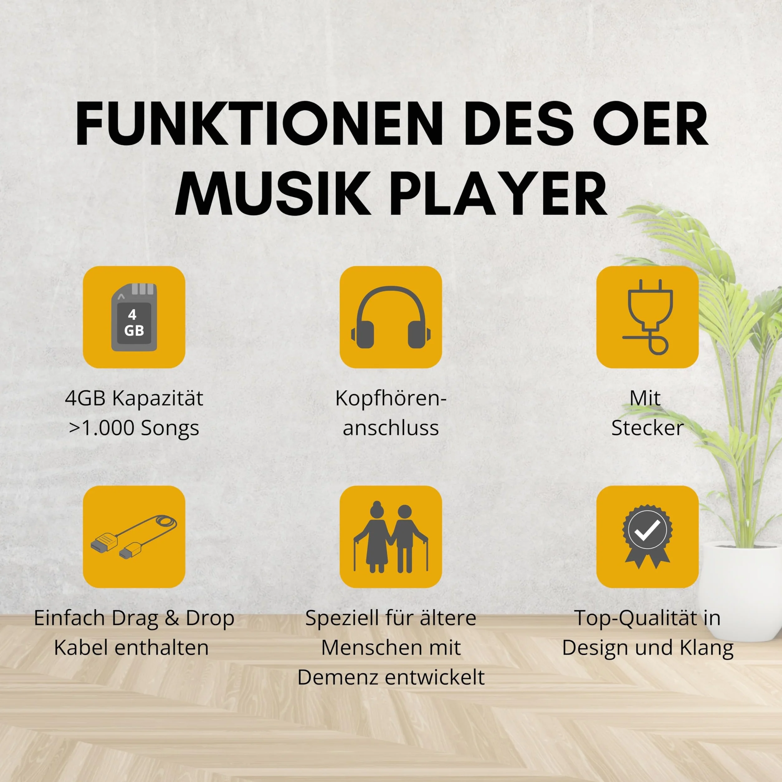 OER Lecteur de Musique - démence Radio - Rouge