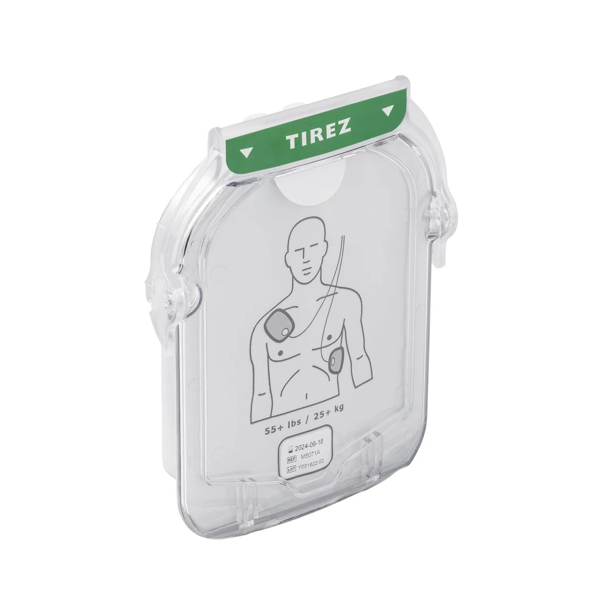 Philips HeartStart Cartouche d'électrodes adulte pour défibrillateur HS1, M5071A