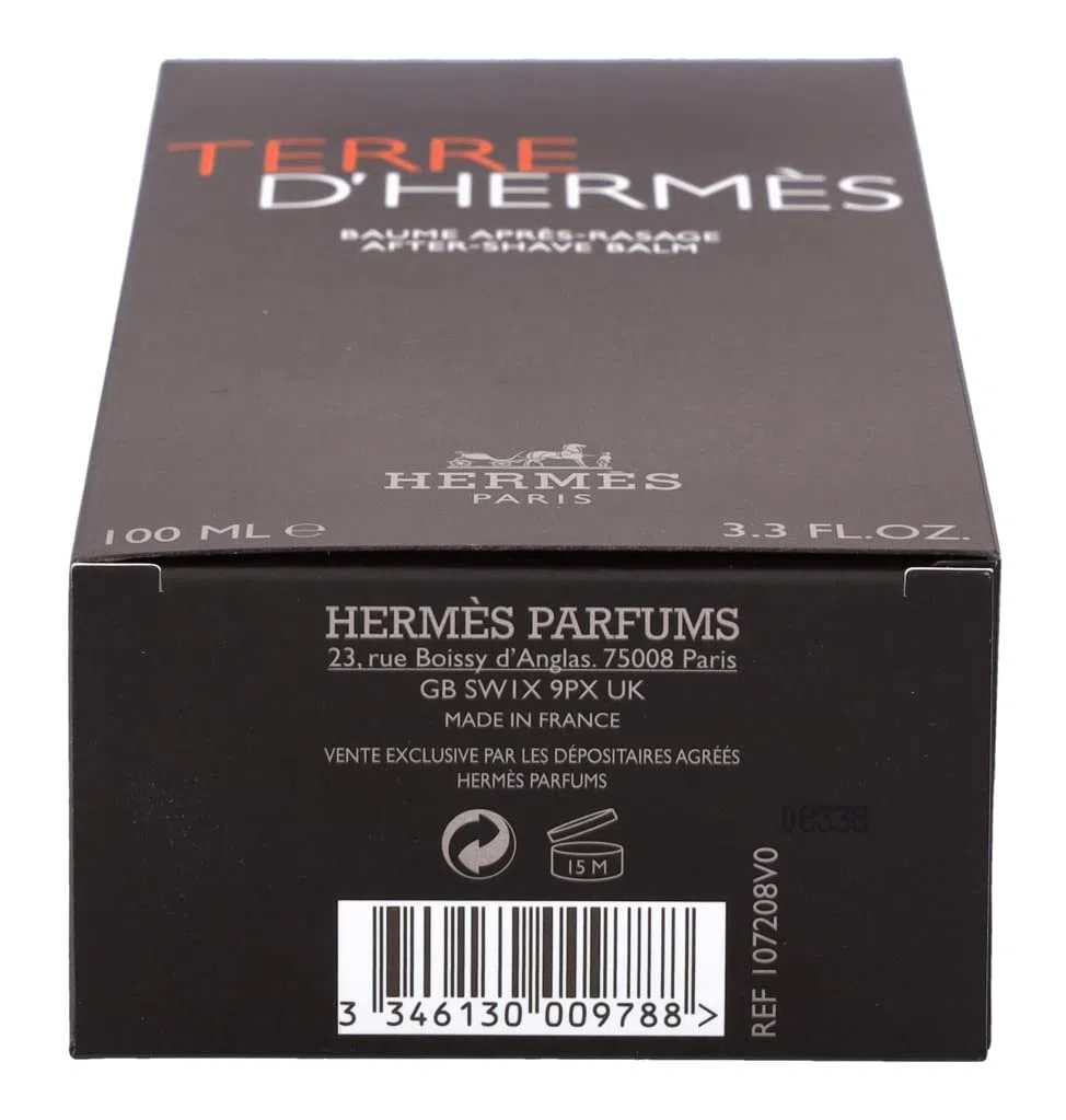 TERRE D'HERMÈS AS BALM AVEC PUMP 100 ml