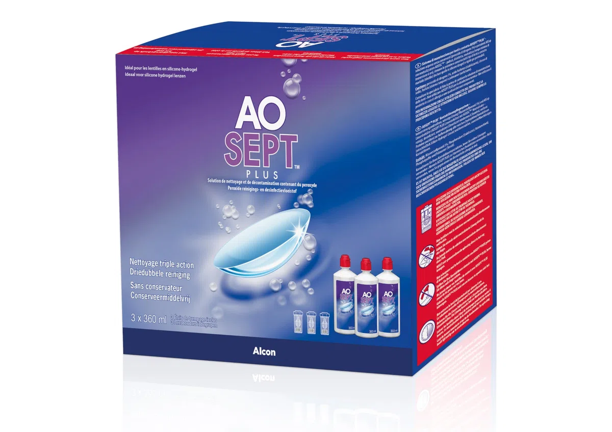 AOSEPT Plus Lentille de Couleur Mensuelle