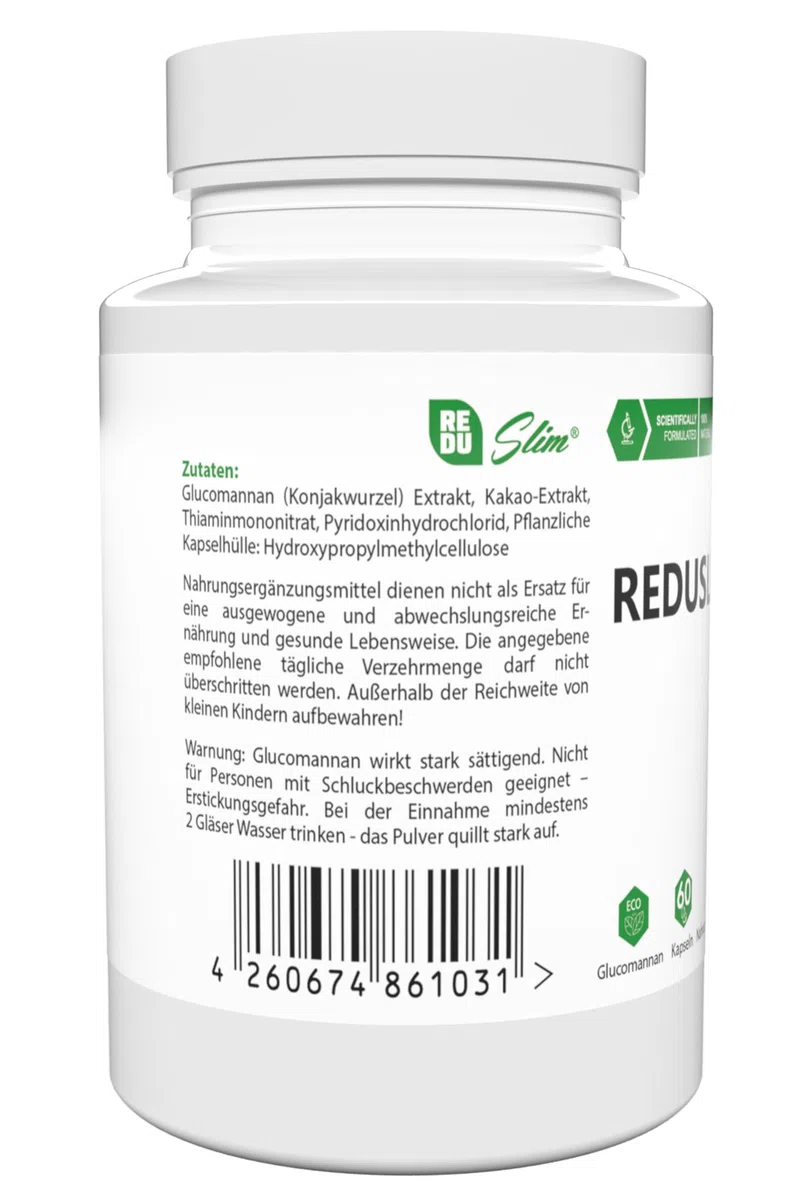 Reduslim 180 capsules (3x 60 capsules) - paquet de 3