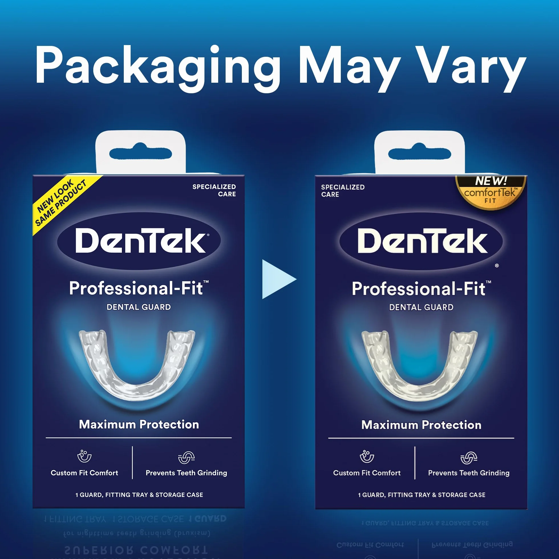 DenTek Protection dentaire professionnelle maximale pour le grincement des dents nocturnes