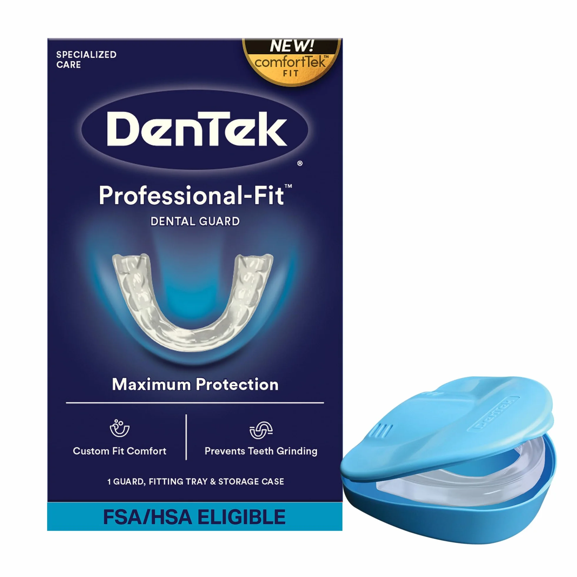 DenTek Protection dentaire professionnelle maximale pour le grincement des dents nocturnes
