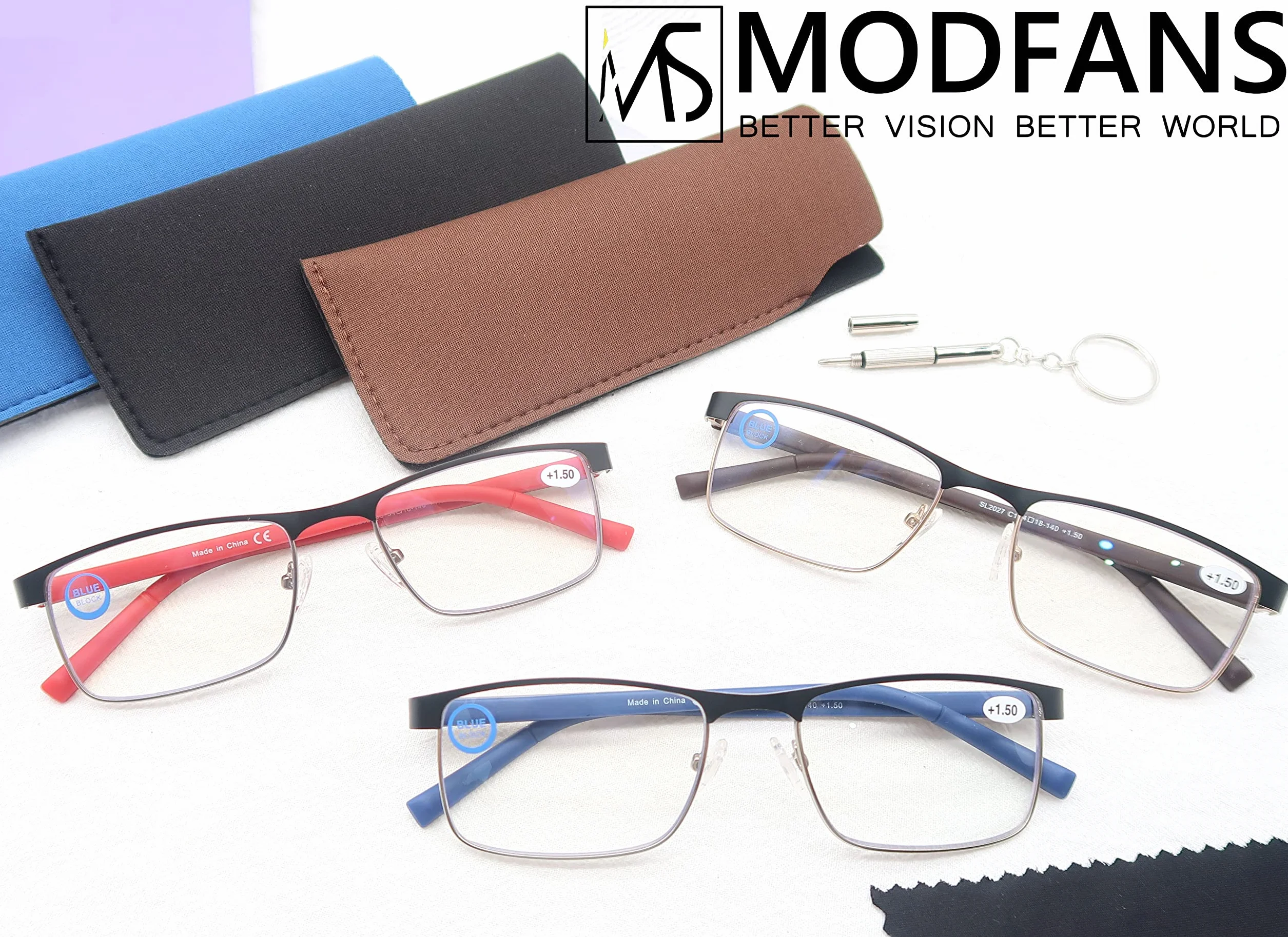MODFANS Lunettes Loupe