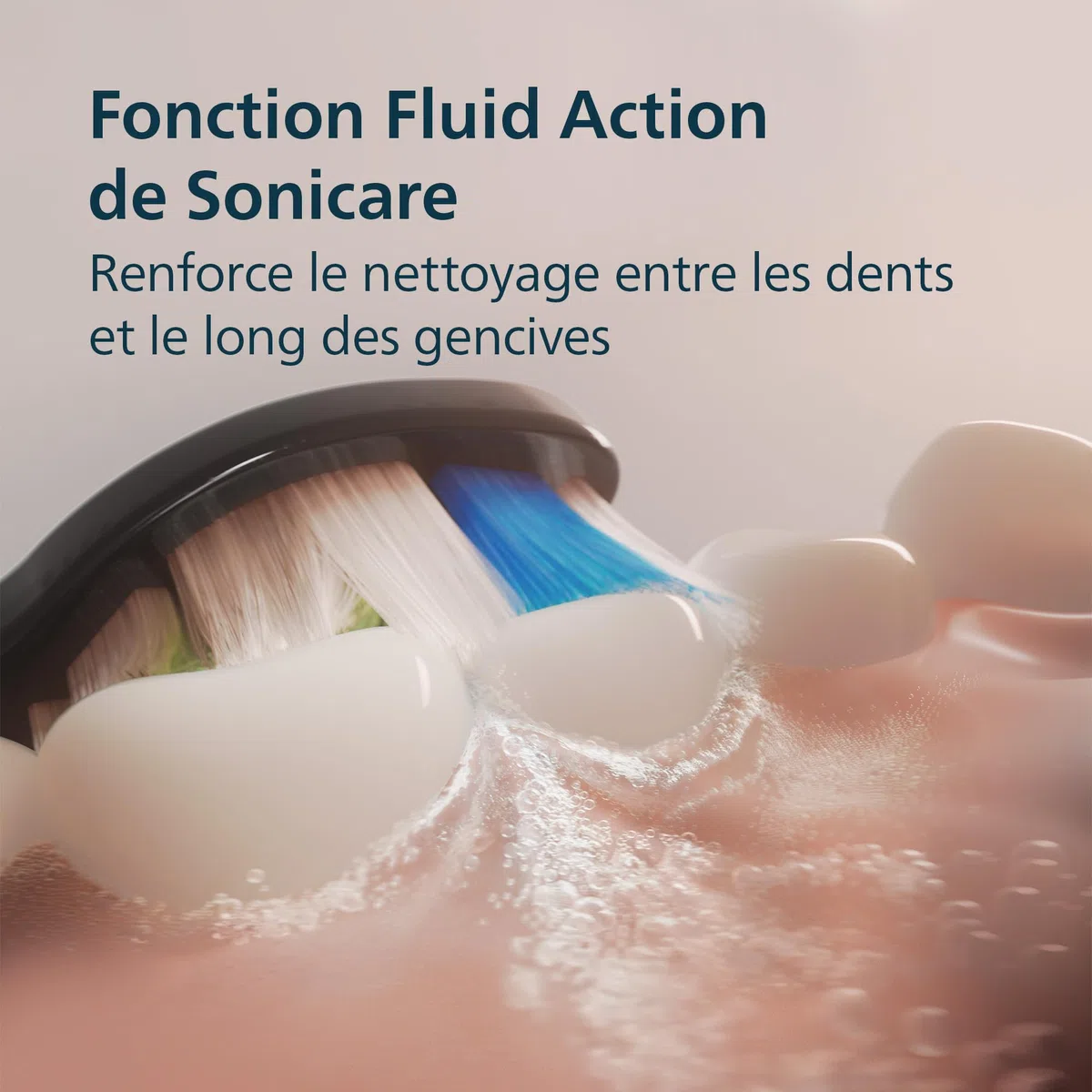 Philips Sonicare série 4100 – Brosse à dents électrique sonique, capteur de pression, 4 réglages, EasyStart, SmarTimer, 21 jours d’autonomie, étui de voyage, coloris noir, modèle HX4044/52, [Nouveau]