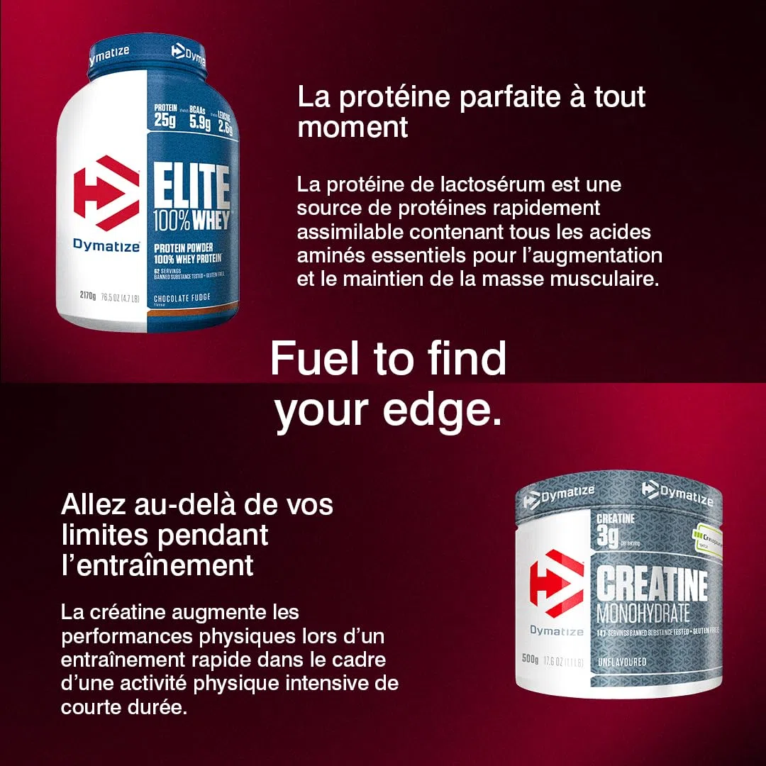 Dymatize Elite Layer Bar Peanut Butter & Caramel 18x(2x30g) - Barre hyperprotéinée et peu sucrée