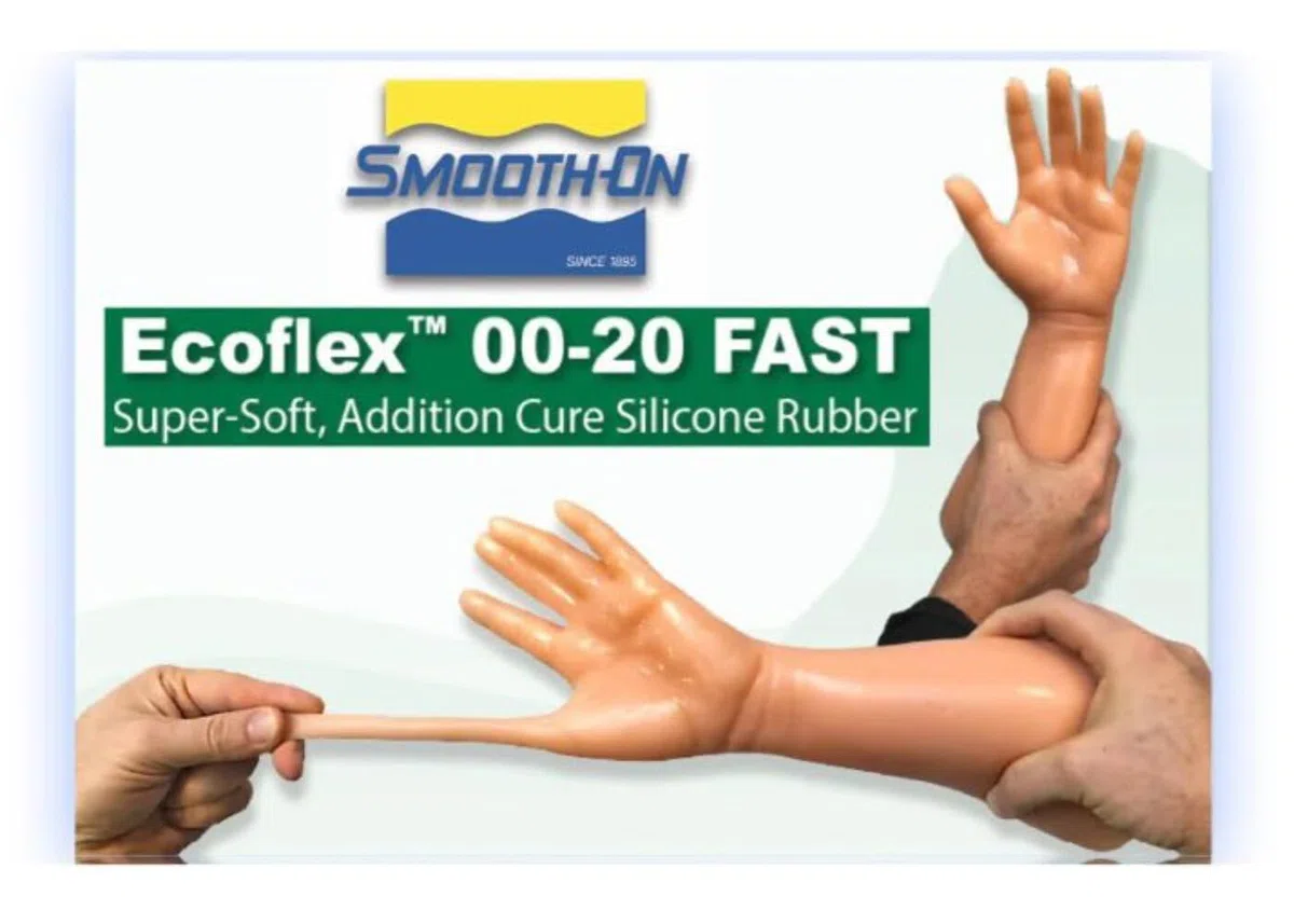 Smooth-On ECOFLEX 00-20 SuperSoft Silicone - 2 Pint Kit - Simulates Look and Feel of Human Flesh by Smooth-On