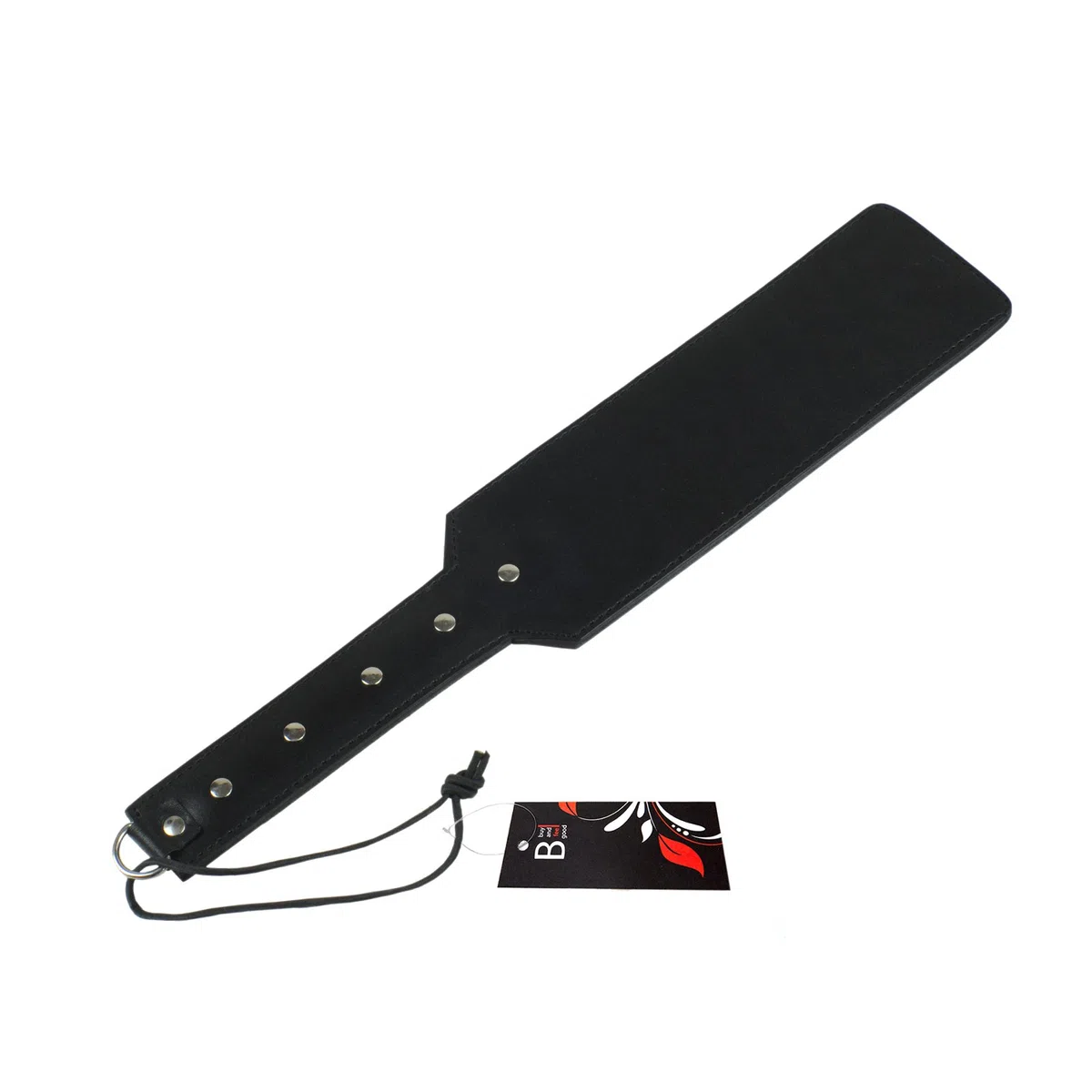 TOP qualité - Large TAPETTE DE FABRICATION ARTISANALE EN CUIR DE BUFFLE - 100% cuir de buffle de qualité supérieure - Tapettes, paddles et fouets érotiques pour SM, BDSM et bondage