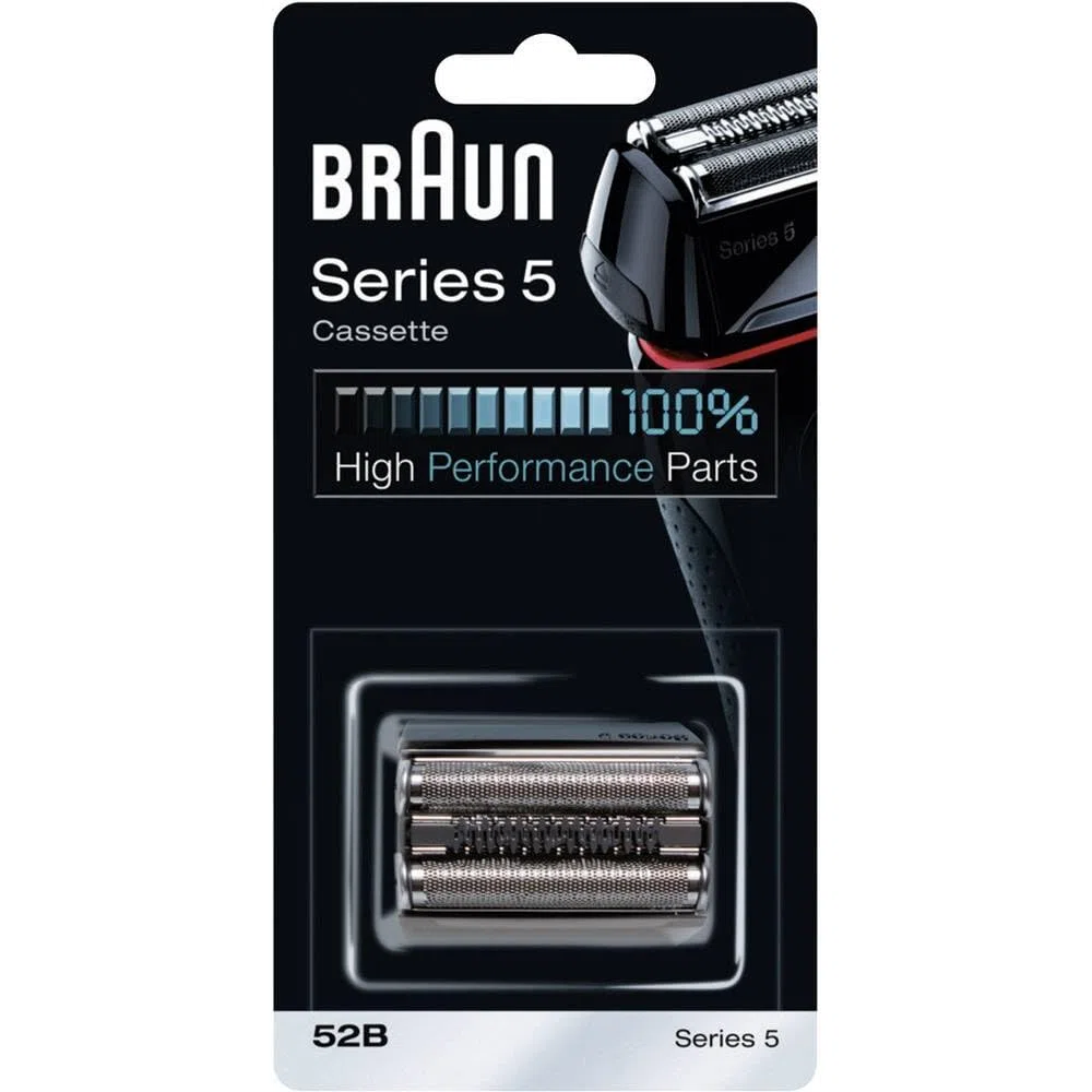 Braun 52B Noire Tête De Rasoir De Rechange Originale Compatible Series 5