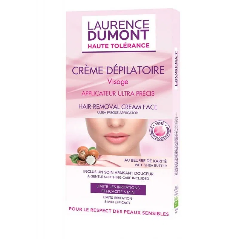 LAURENCE DUMONT - Crème Dépilatoire Haute Tolérance Visage 20Ml - le Lot De 3