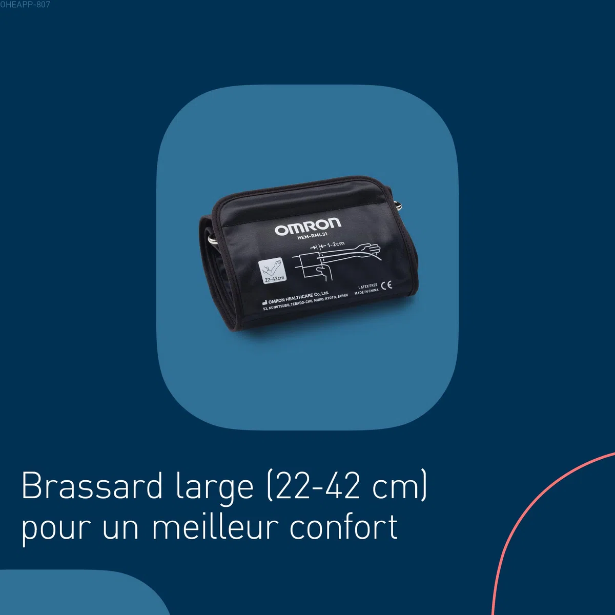 OMRON X2+ Connect Appareil tension artérielle bras – Connexion Bluetooth – Tensiomètre bras validé cliniquement – Tensiomètre avec détection de pulsation cardiaque irrégulière et hypertension