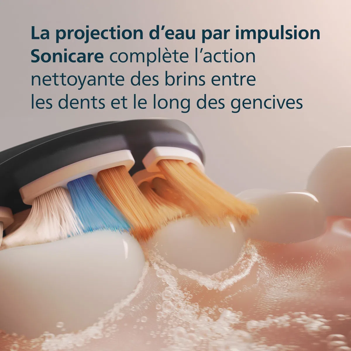 Philips Sonicare A3 Premium tout-en-un têtes de brosse à dents de rechange d'origine noir lot de 4 HX9094/88