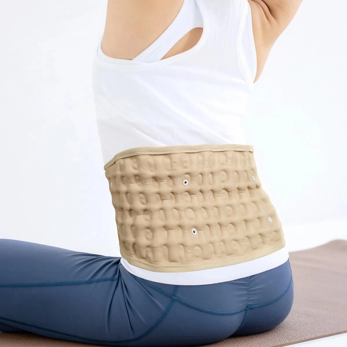 Ceinture de Décompression Lombaire pour Soulager Douleurs Lombaires & Soutenir Région Lombaire. Corset de Décompression pour Sciatique. Ceinture de Décompression Vertébrale pour Femmes et Hommes