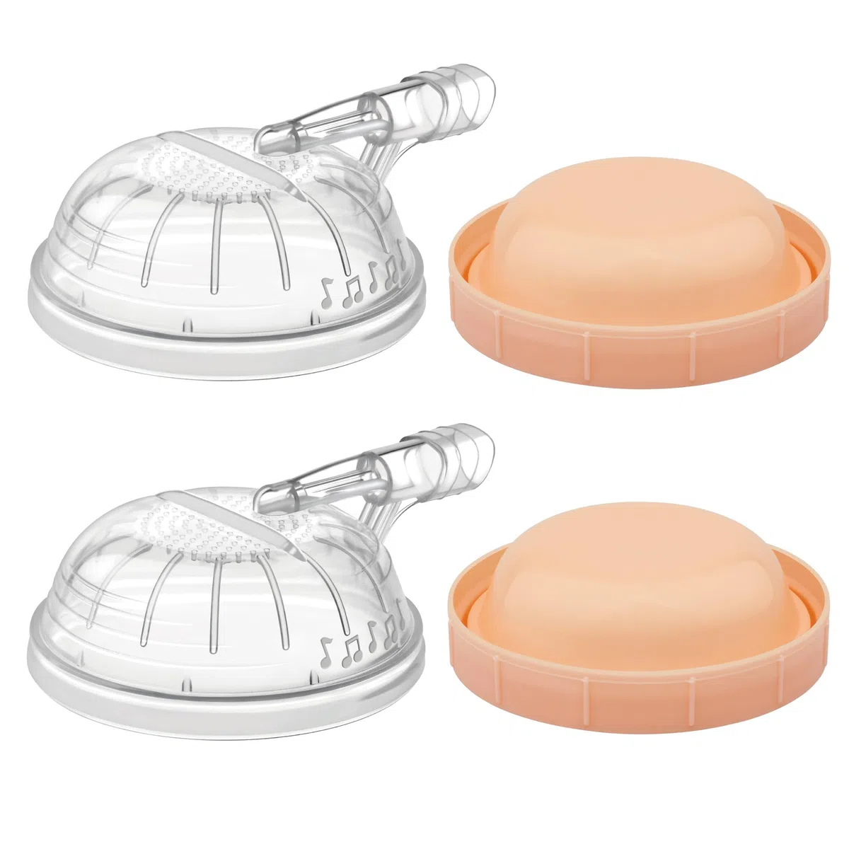 Maymom pièces de tire-lait compatibles avec Medela Symphony, capuchon et membrane avec protecteur anti-retour, accessoire compatible