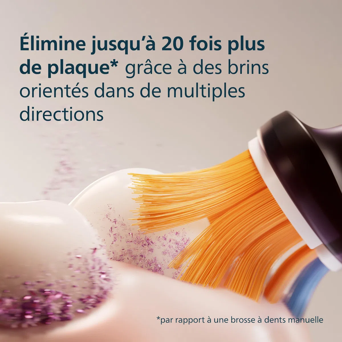 Philips Sonicare A3 Premium tout-en-un têtes de brosse à dents de rechange d'origine noir lot de 4 HX9094/88