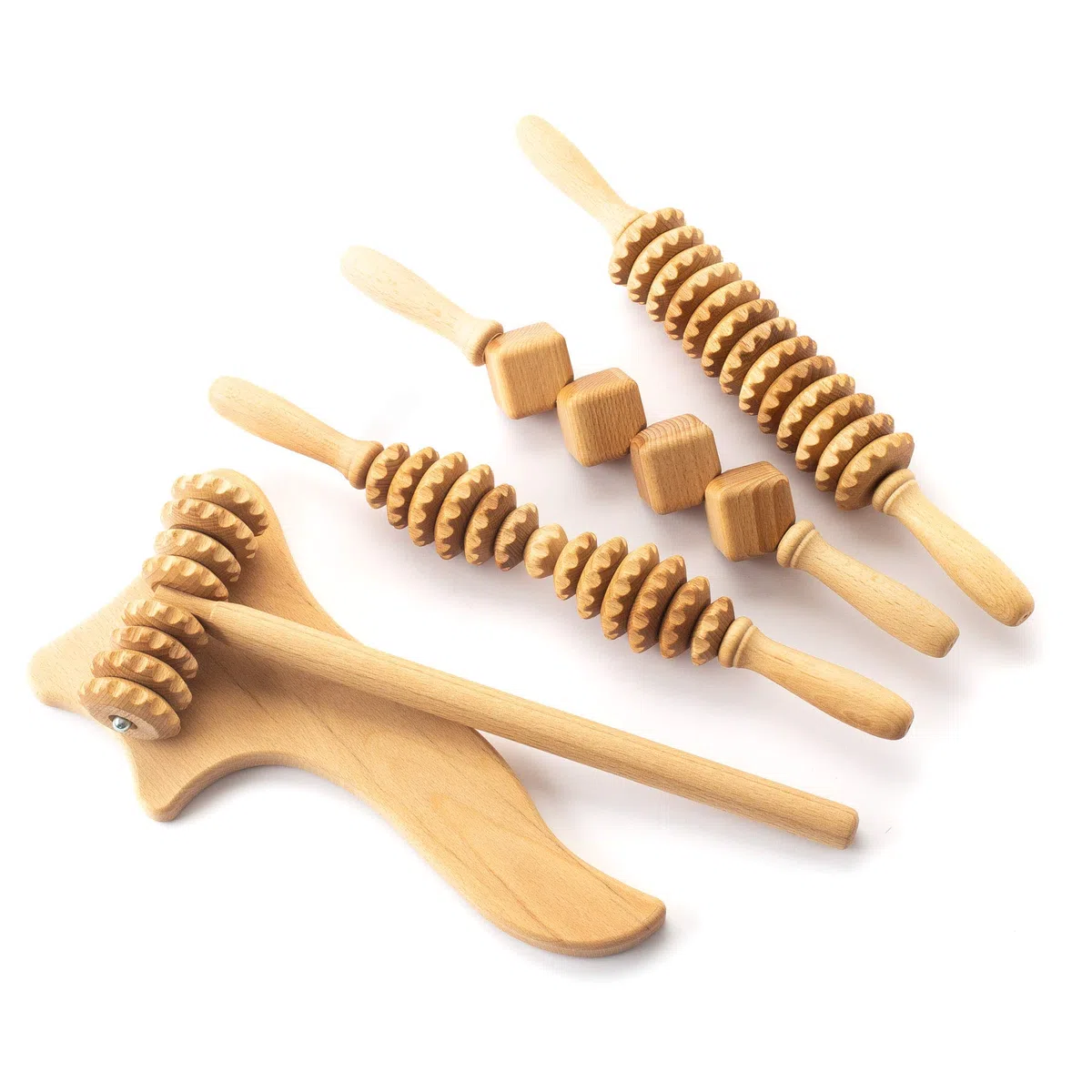 Ribnican Rouleau de massage anti-cellulite de Madérothérapie