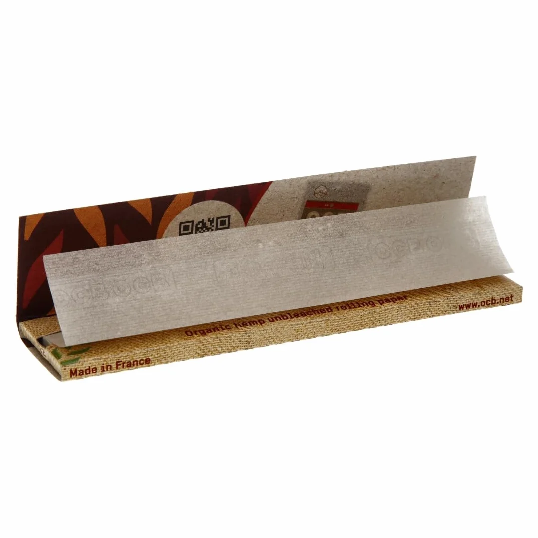 OCB Activ Tips Slim Filtres à Charbon Actif 7 mm Lot de 50