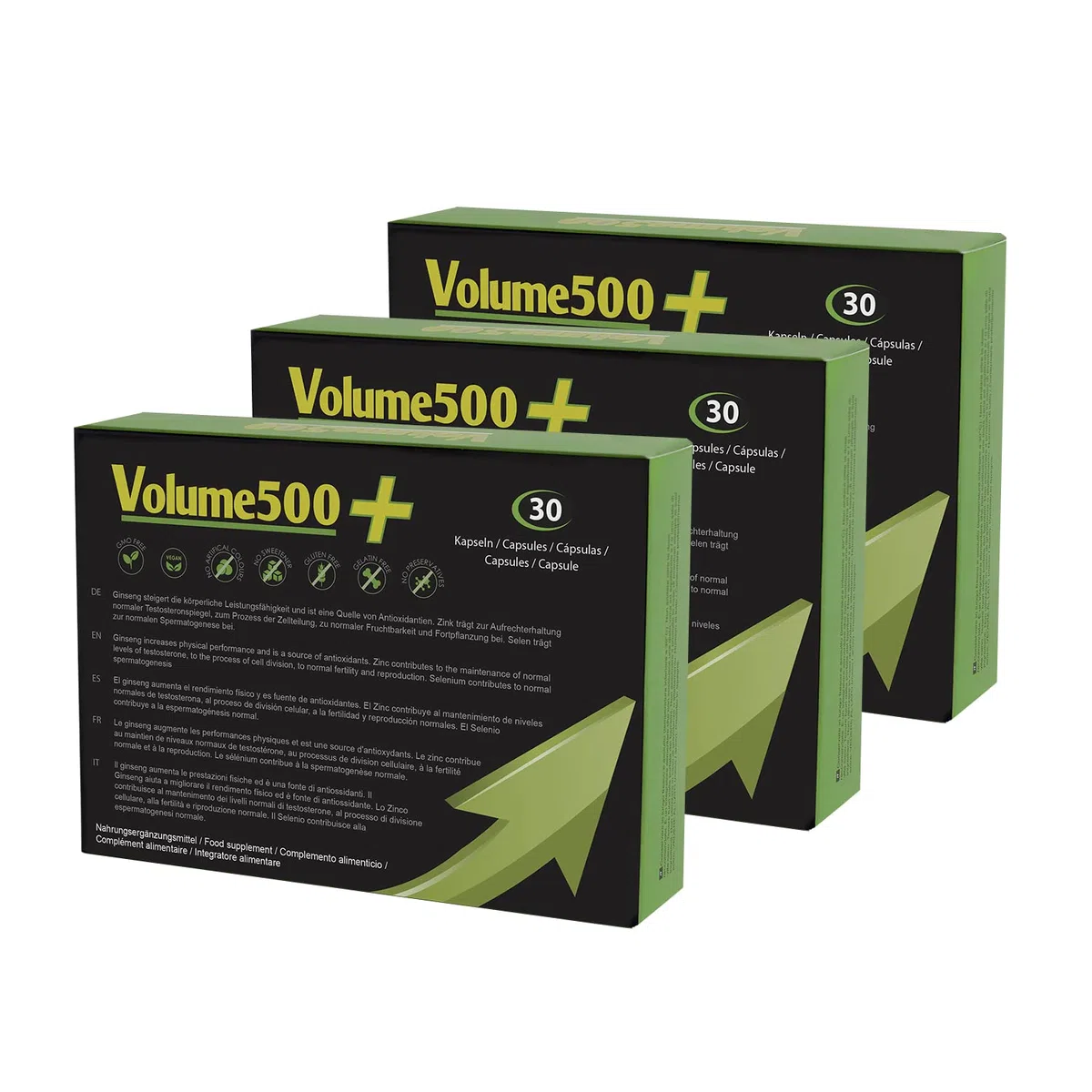 Augmentation du sperme - 3 Volume500: Pilules naturelles pour augmenter la quantité du sperme
