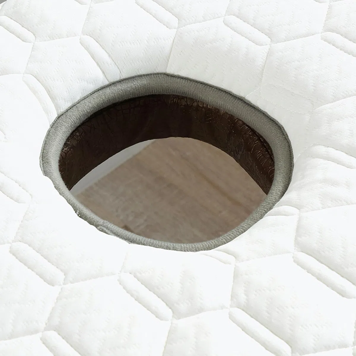 Surmatelas de table de massage en mousse à mémoire de forme, protège-matelas pour lits de massage, antidérapant, avec trous de ventilation et élastiques, tête carrée/ronde/trapézoïdale, épaisseur