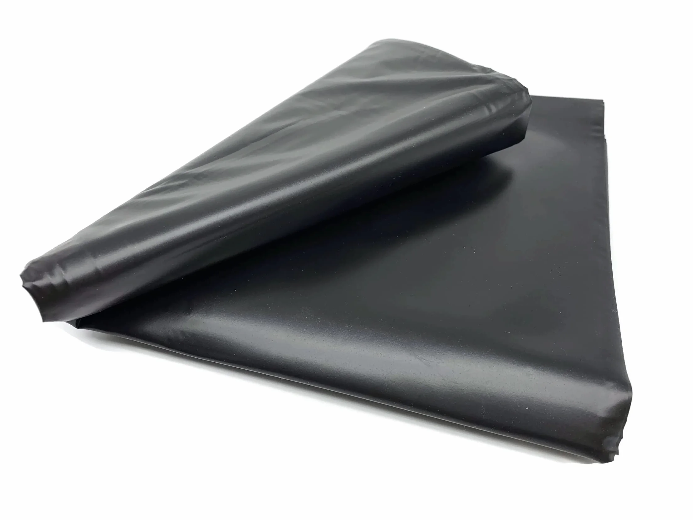 Drap de lit de vinyle noir 200x230 cm pas de latex pour les jeux humides