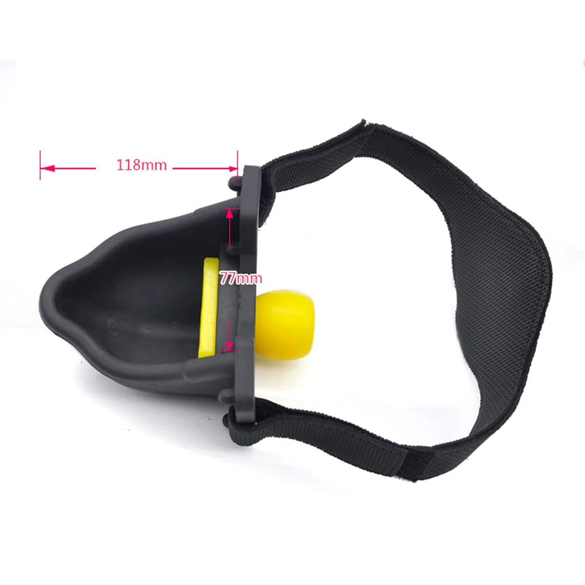 Entonnoir à pisse pour urinoir en silicone avec 4 bouchons buccaux Bouche Gag Gay Gag Bouche Bâillon SM Contraintes de bondage érotiques Ensemble d'esclaves Jeu de rôle Extreme Sex Toys(Color:UNE)
